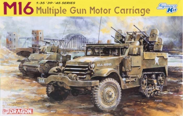 DRAGON 威龍 1/35 6381 M16 Multiple Gun Motor Carriage  
