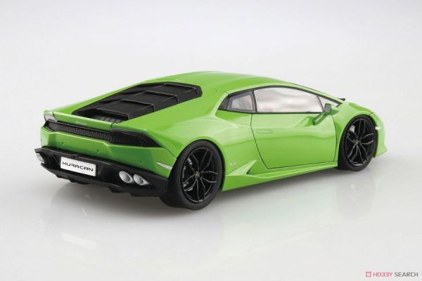 青島社 AOSHIMA 1/24 汽車模型 #03 藍寶堅尼 Lamborghini Huracán 組裝模型 