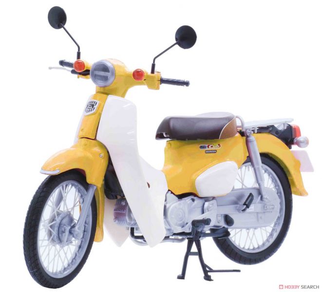 富士美 Fujimi 1/12 BikeNX1EX5 HONDA Super CUB110 黃色 組裝模型 