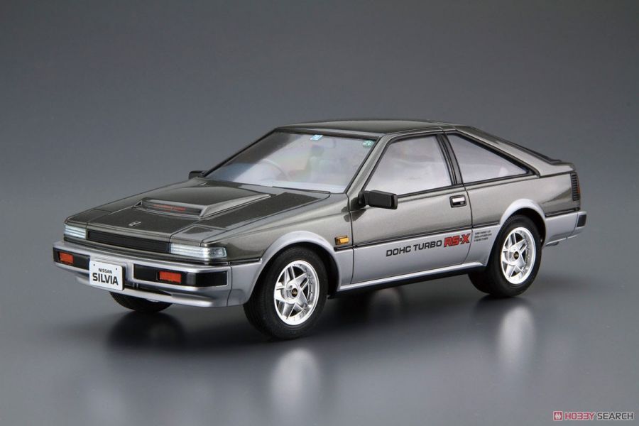 青島社 AOSHIMA 1/24 日產  #84 S12 Silvia/Gazelle Turbo RS-X '84 組裝模型 