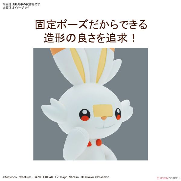 萬代 BANDAI 寶可夢/神奇寶貝 POKEPLA 收藏集 快組版 #05 炎兔兒 組裝模型 