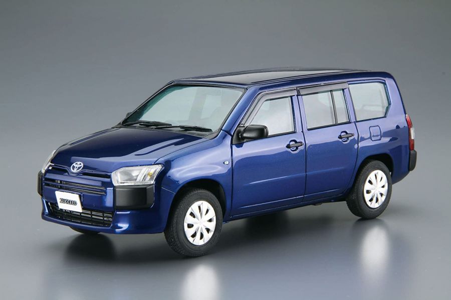 青島社 AOSHIMA  1/24 汽車模型 Toyota Succeed NCP160 V 組裝模型  