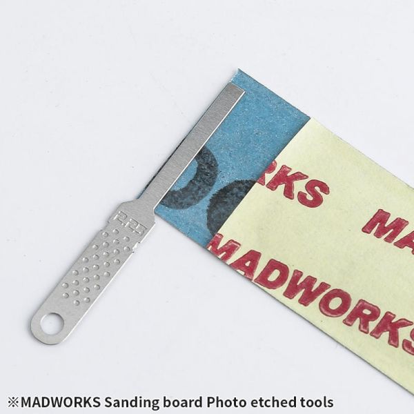 MADWORKS MT-12 精密蝕刻片打磨板(直線型) 