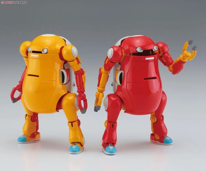 長谷川 HASEGAWA 1/35 機動機器人WeGo No.01 紅色 & 黃色 組裝模型 