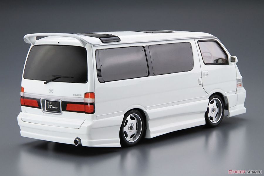 青島社 AOSHIMA 1/24 汽車模型 Azmax KZH100 Hiace `99 (Toyota) 