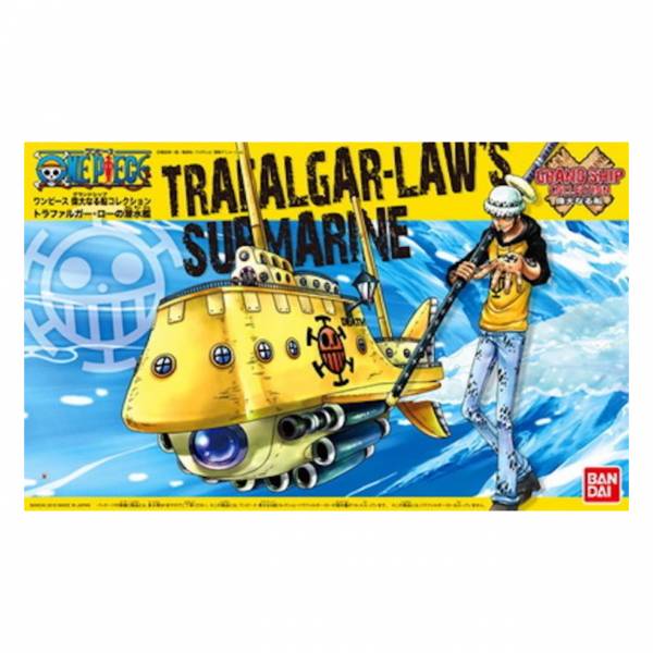 萬代 BANDAI ONE PIECE #02 航海王 海賊王 偉大的小船 托拉法爾加羅 潛水艇 組裝模型 