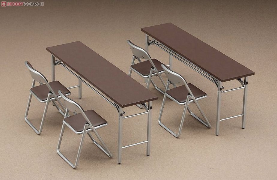 長谷川 HASEGAWA 1/12 FA02 62002 社團室的桌椅 情境製作 
