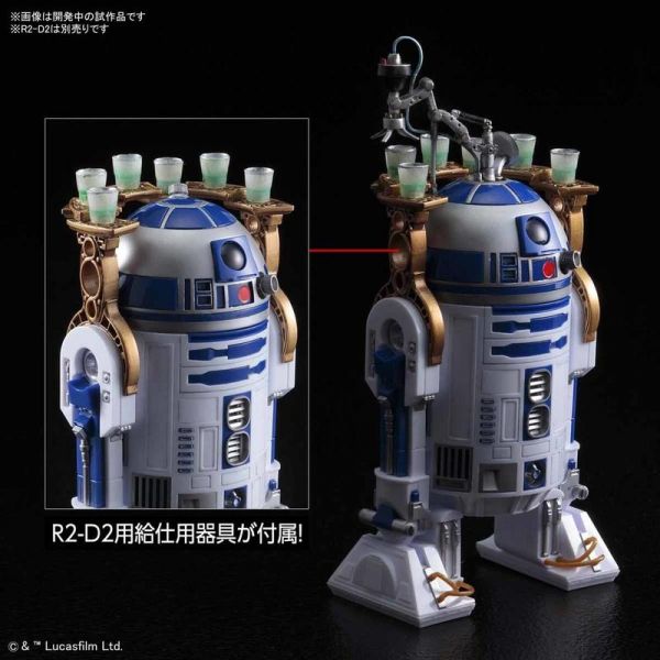 萬代 BANDAI 1/12 星際大戰 R4-I9 組裝模型 <內附R2-D2可使用的套件> 