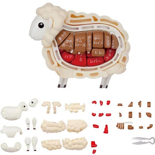 MEGAHOUSE 代理版 買一整隻羊! 成吉思汗蒙古烤肉 趣味解體拼圖 <過年團圓桌遊首選> 