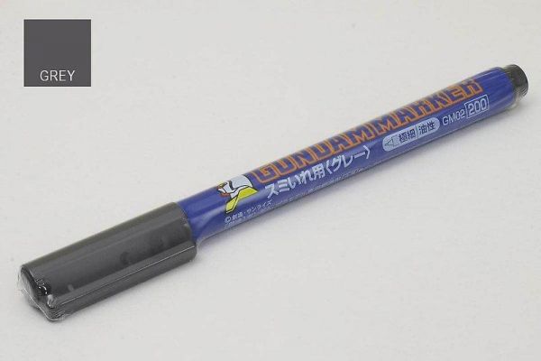 郡氏 GSI GM02 鋼彈麥克筆 鋼彈墨線筆(灰) 