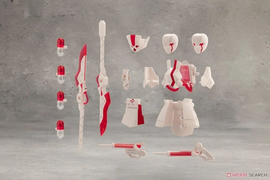 壽屋 無限邂逅 Megalo Maria 紅寶石之眼 白護士配件組 組裝模型 