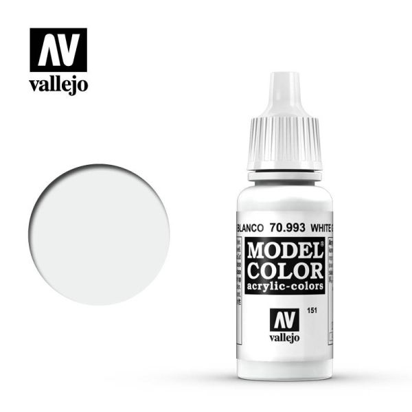 西班牙 Vallejo AV水性漆 Model Color 70993 白灰色 17ml 