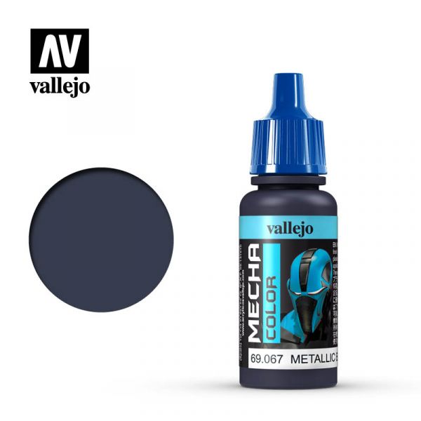 西班牙 Vallejo AV水性漆 Mecha Color # 69067 金屬藍 