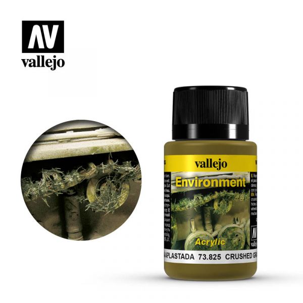 Acrylicos Vallejo -73825 - 風化效果漆 Weathering Effects - 碎草 Crushed Grass 