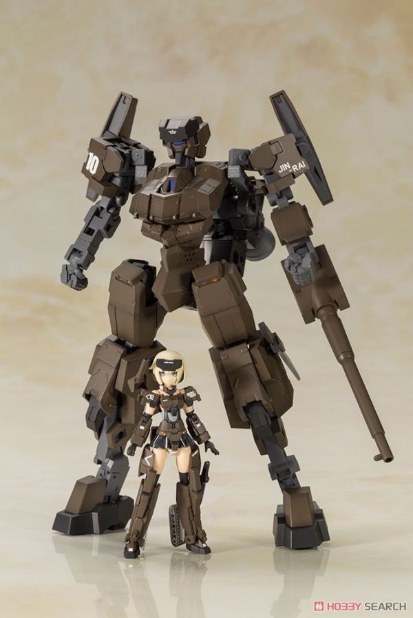 壽屋 KOTOBUKIYA  Frame Arms Girl機甲少女 掌中少女 轟雷與迅雷武裝 組裝模型 附特典 