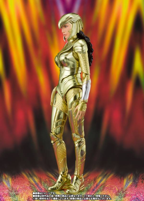 萬代 BANDAI 代理版 S.H.F 神力女超人 金鷹裝甲 (神力女超人1984) 可動完成品 