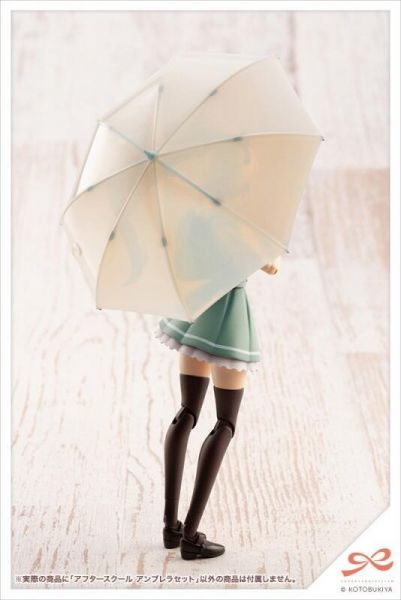壽屋 KOTOBUKIYA  MV003 1/10 創彩少女庭園 下課後的雨傘組 組裝模型 