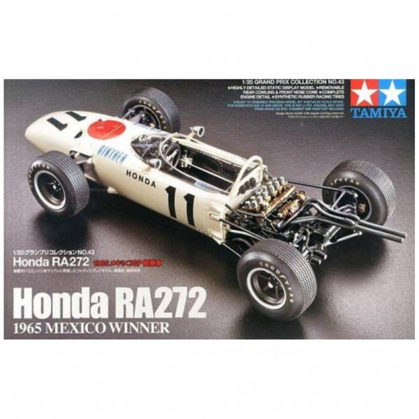 田宮 TAMIYA 20043 1/20 本田 RA272 1965年 墨西哥賽事 優勝車 組裝模型 