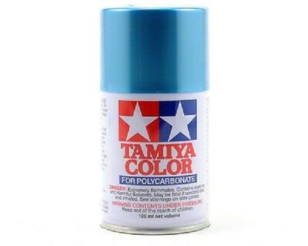 田宮 TAMIYA PS-49 天藍色(金屬電鍍色) 噴罐 (新配方 耐撞擊、高延展性 ) <硝基漆/100ml> 