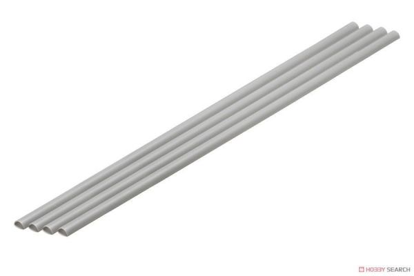 WAVE OM-453 塑膠材料 半圓管(灰) 2.5*5mm(4支入) 