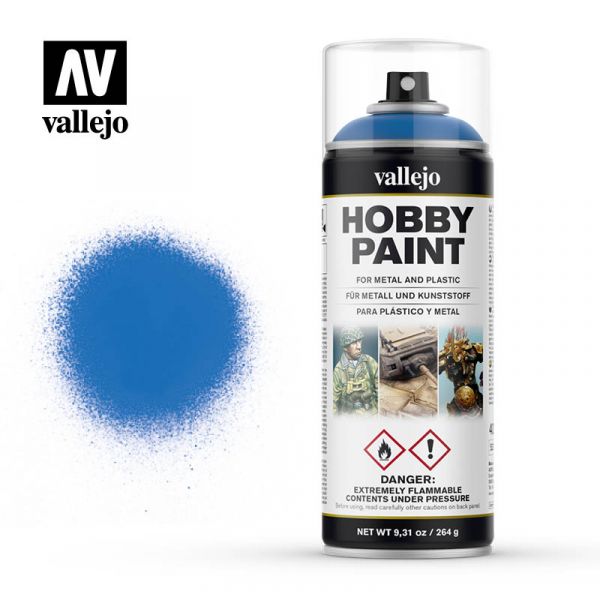 西班牙 Vallejo AV水性漆 HOBBY PAINT 28030 噴罐-魔法藍色-400ml 