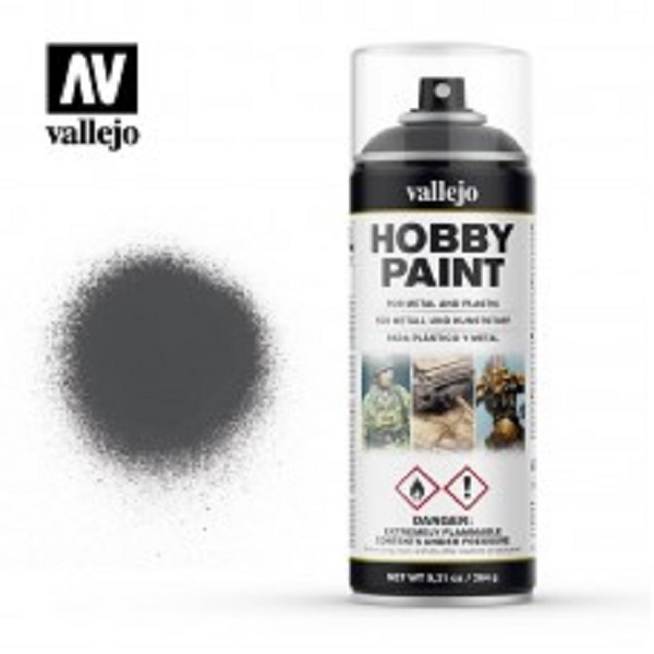 西班牙 Vallejo AV水性漆 HOBBY PAINT 28002 噴罐-裝甲灰色-400ml 