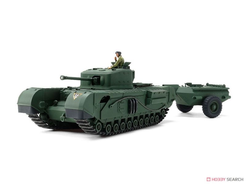 田宮 TAMIYA 32594 1/48 MM No.94 英國邱吉爾坦克MK.VII 鱷魚 組裝模型 