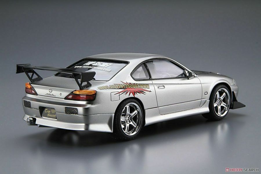 青島社 AOSHIMA 1/24 汽車模型 Nissan S15 Silvia 1999 Top Secret 組裝模型 
