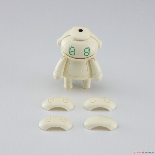 長谷川 HASEGAWA 64781 TINY Mechatro Mate 03 象牙色和白色+4個替換臉型 組裝模型 
