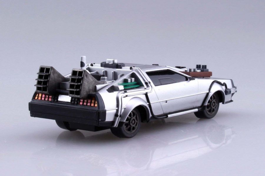 青島社 AOSHIMA 1/43 回到未來 Back To The Future DeLorean III ＆鐵路 迴力車 組裝模型 AOSHIMA 1/24 霹靂遊俠 李麥克 夥計 2000 K.I.T.T. 第四季