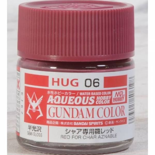 郡氏 GSI 鋼彈專用色 水性漆 HUG系列01-09 半光澤 10ml 