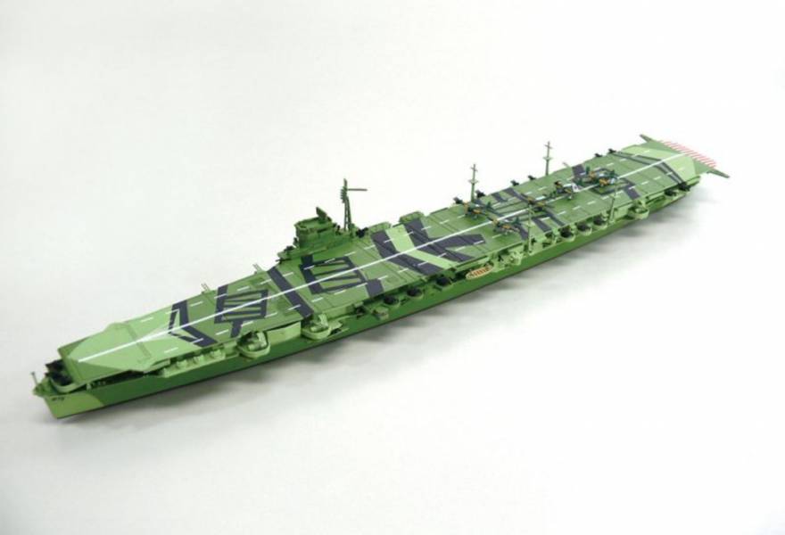 青島社 AOSHIMA #000960 1/700 WATER LINE SERIES 225 日本航空母艦 天城 組裝模型 
