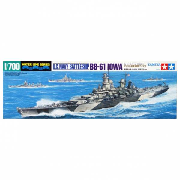 田宮 TAMIYA 31616 1/700 美國海軍 BB-61 IOWA 組裝模型 