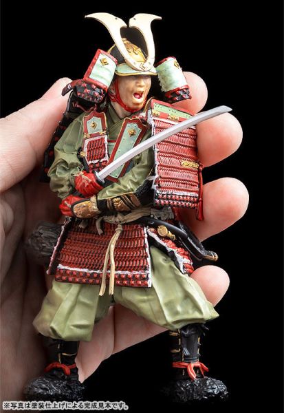 預購11月 好微笑 代理版 PLAMAX 1/12 鎌倉時代的盔甲武士 (素模需上色) 