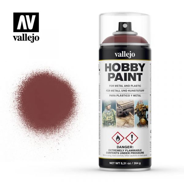 西班牙 Vallejo AV水性漆 HOBBY PAINT 28029 噴罐-血腥紅色-400ml 