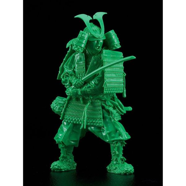 預購11月 好微笑 代理版 PLAMAX 1/12 鎌倉時代的盔甲武士 綠色 組裝模型 