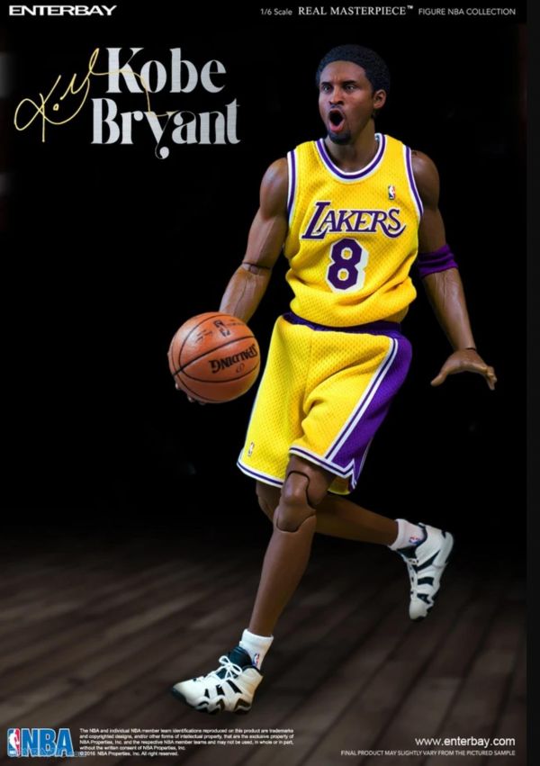 Enterbay NBA 1/6 12吋 可動 Kobe Bryant 3.0 KOBE
