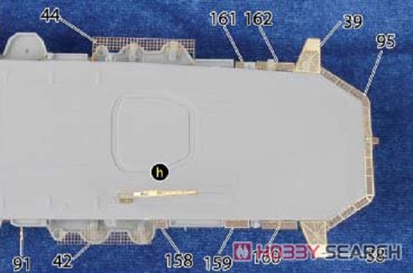 富士美 FUJIMI #431598 日本海軍航空母艦 大鳳 Taiho 木甲板樣式 (附蝕刻片) 