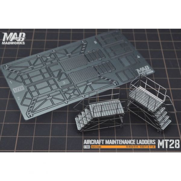 MADWORKS MT-28 1/72維修登高梯 樣式3 蝕刻片 