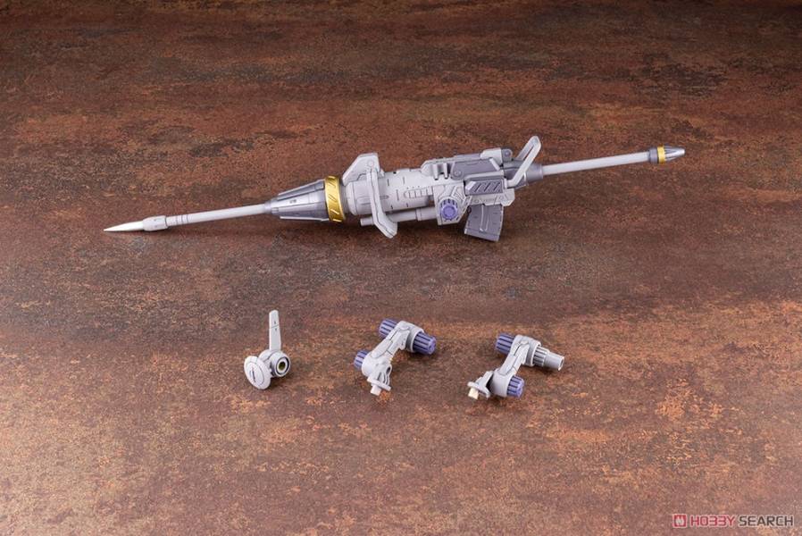 壽屋 組裝模型 1/72 機獸新世紀 ZOIDS 改造套件 沖擊錐 叉槍地堡 
