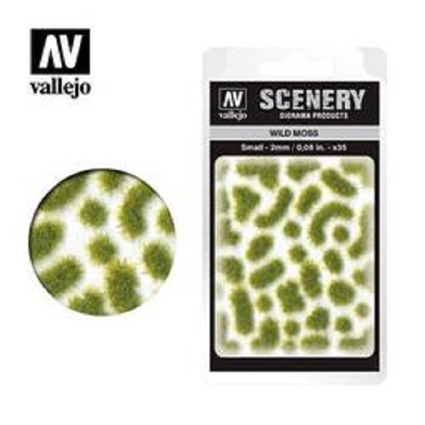 《密斯特喬》西班牙 Vallejo #SC404-Scenery-Wild Tuft- 野生苔癬-2mm 