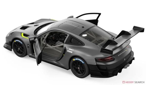 預購6月 童友社 1/18 保時捷 911 GT2 RS Clubsport 25 組裝遙控模型 