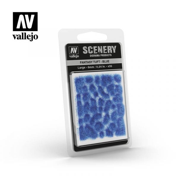 西班牙 Vallejo AV #SC434 Scenery-Wild Tuft- 藍色草叢 6mm 