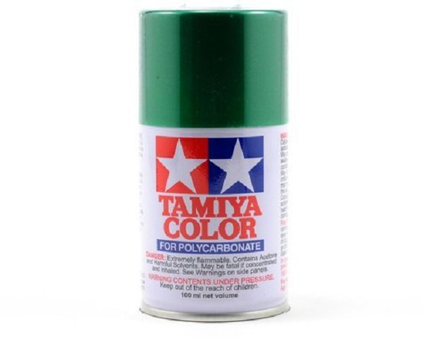 田宮 TAMIYA PS-17 金屬綠色 噴罐 (新配方 耐撞擊、高延展性 ) <硝基漆/100ml> 