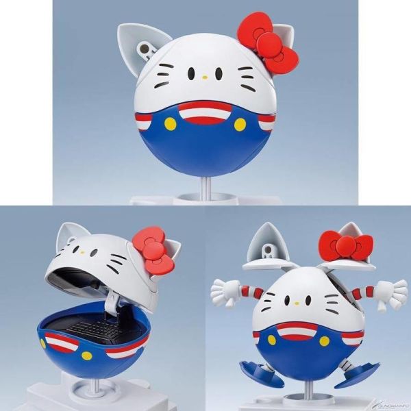 萬代 BANDAI 哈囉 x Hello Kitty 凱蒂貓造型 組裝模型 