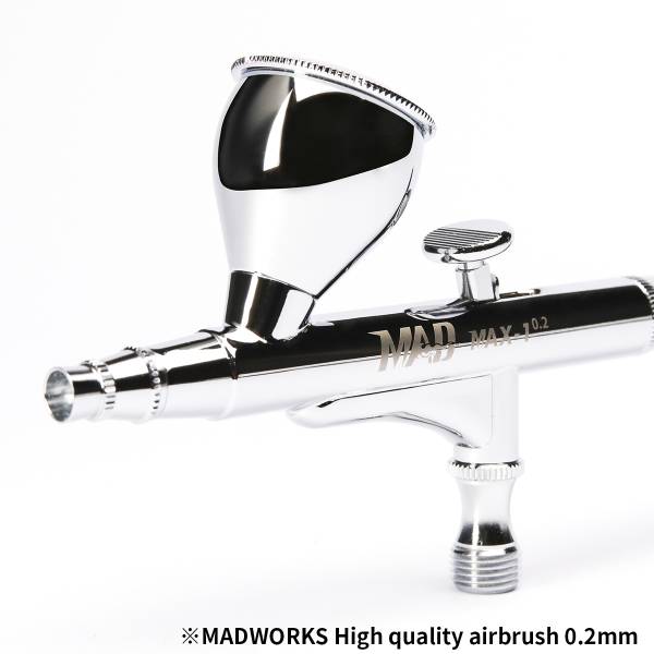 預購6月 MADWORKS MAX-1 0.2mm 雙動式噴筆 MADWORKS MAX-1 0.2mm雙動式噴筆