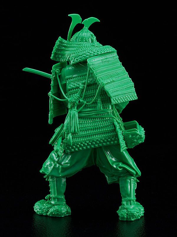 預購11月 好微笑 代理版 PLAMAX 1/12 鎌倉時代的盔甲武士 綠色 組裝模型 