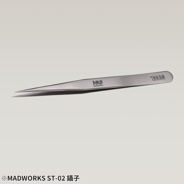 MADWORKS ST-02 MAD鑷子(尖頭) 
