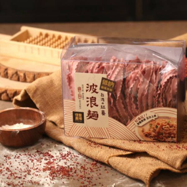 信豐農場 台灣紅藜波浪麵 