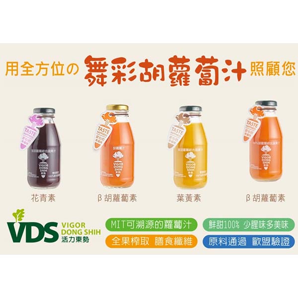 VDS活力東勢  活力舞彩胡蘿蔔汁 (散裝) 